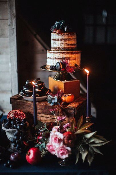 Delicious Halloween Wedding Dessert Table Snack Inspiration