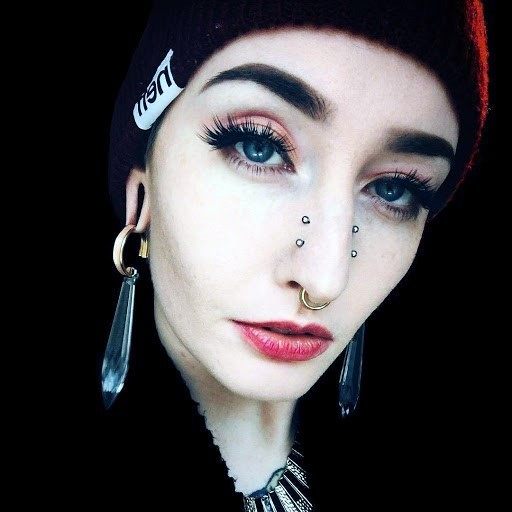 Delightful Double Nasallang And Septum Piercing Inspirational Face Ideas For Women