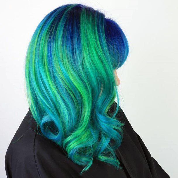 Delightful Hairstyles For Women Neon Ideas