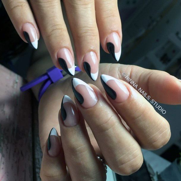 Delightful Nail For Women Black Dress Designs