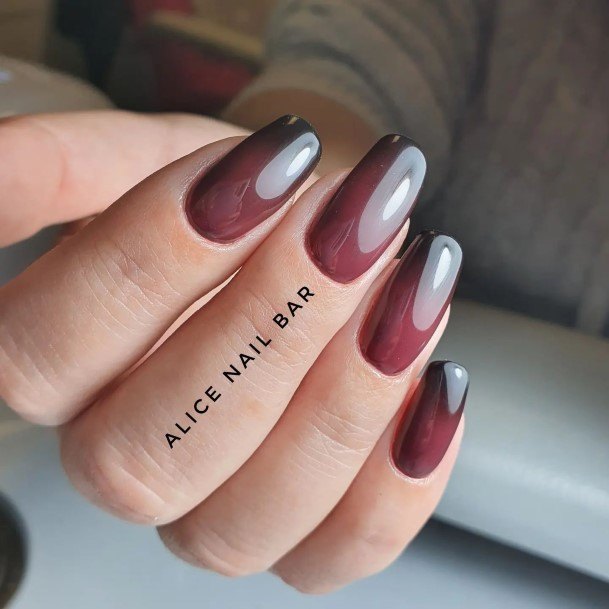 Delightful Nail For Women Black Ombre Designs