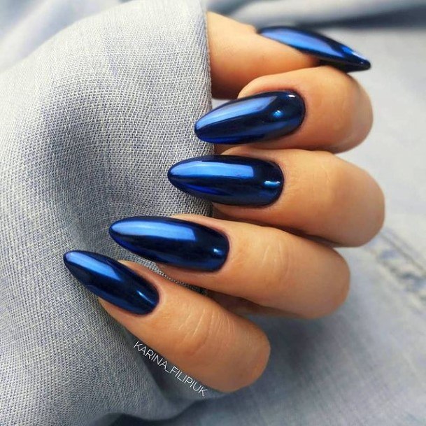 Delightful Nail For Women Blue Summer Designs