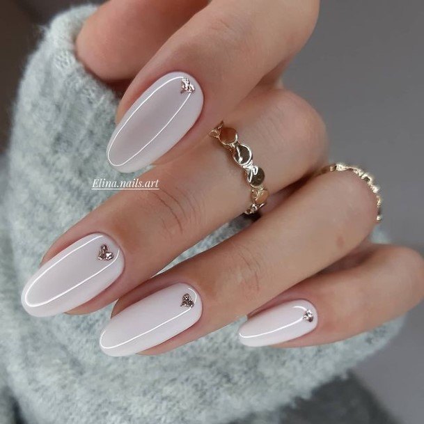 Delightful Nail For Women Ivory Designs
