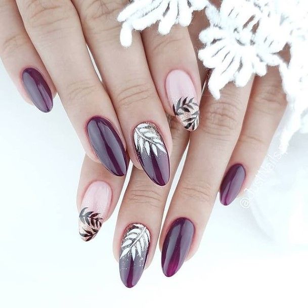 Delightful Nail For Women Purple Summer Designs