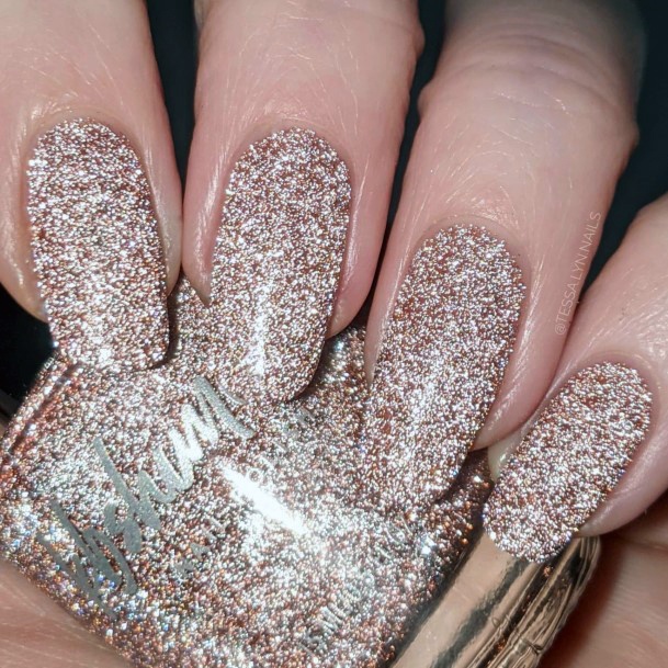 Delightful Nail For Women Rose Gold Designs