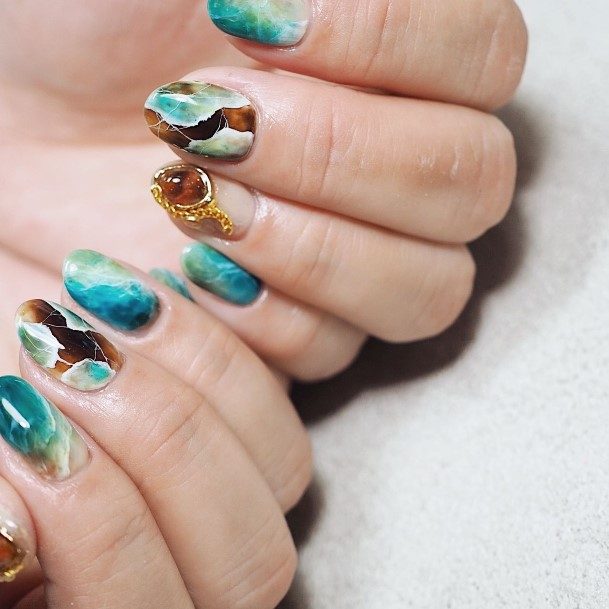 Delightful Nail For Women Sea Designs