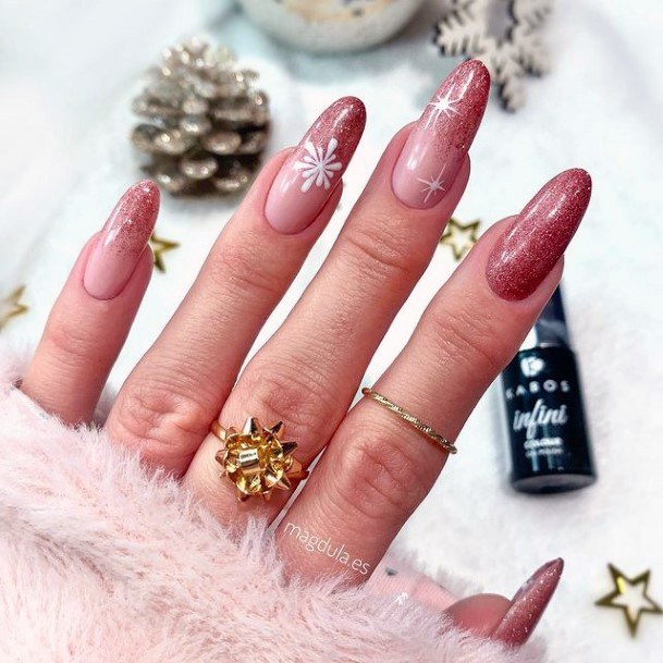 Delightful Nail For Women Winter Designs