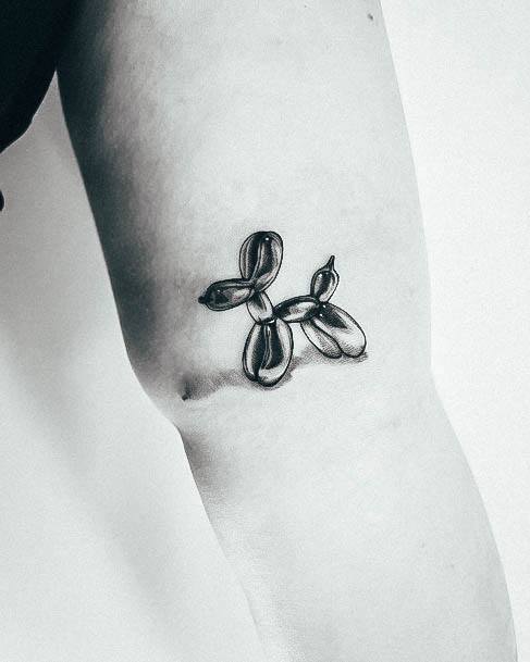 Delightful Tattoo For Women Ballon Animal Designs