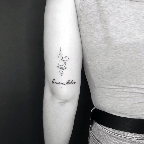 Delightful Tattoo For Women Breathe Designs