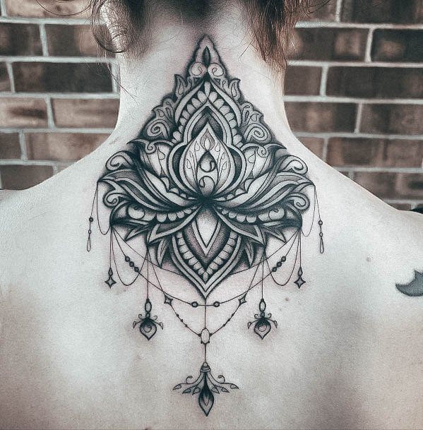 Delightful Tattoo For Women Chandelier Designs