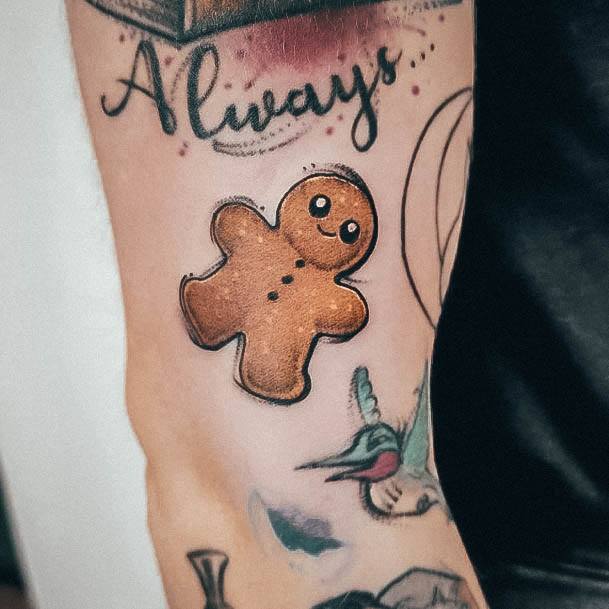 Delightful Tattoo For Women Cookie Designs