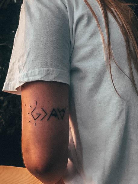 Delightful Tattoo For Women God Is Greater Than The Highs And Lows Designs