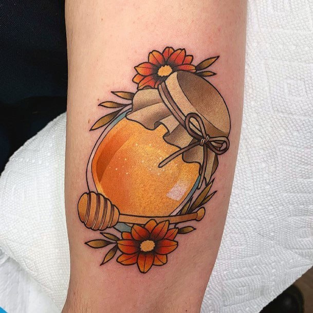 Delightful Tattoo For Women Honey Designs