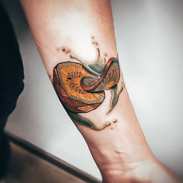 Delightful Tattoo For Women Kiwi Designs