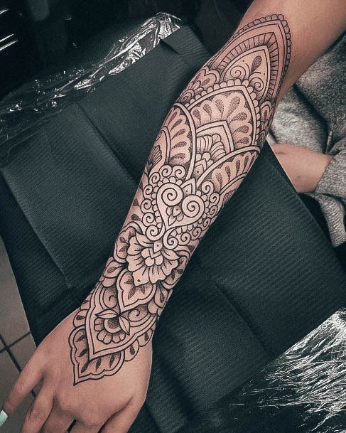 Delightful Tattoo For Women Mandala Designs