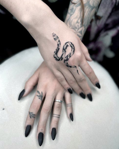 Delightful Tattoo For Women Marble Designs