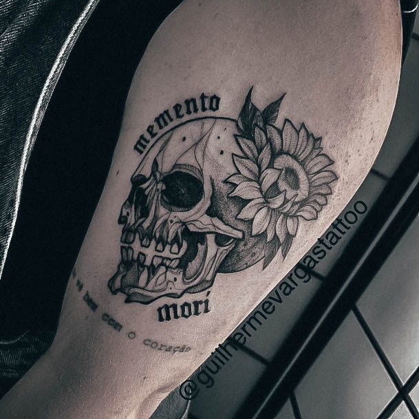 Delightful Tattoo For Women Memento Mori Designs