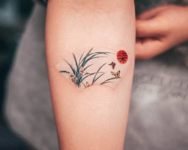 Delightful Tattoo For Women Minature Designs