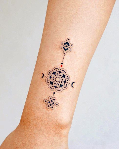 Delightful Tattoo For Women Ornamental Designs