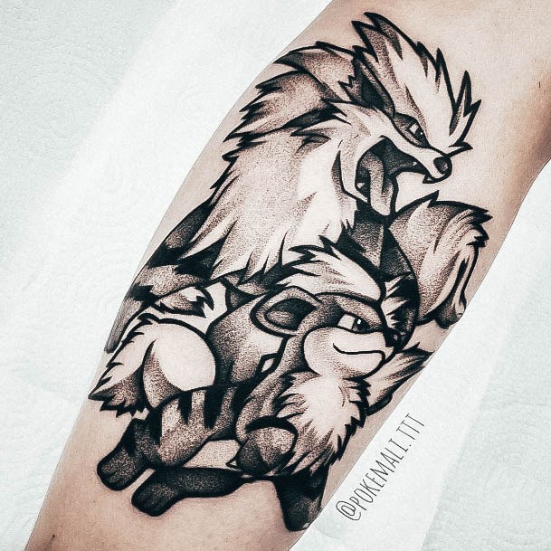 Delightful Tattoo For Women Pokemon Designs