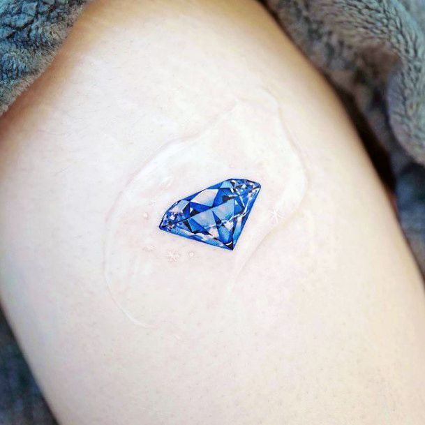Delightful Tattoo For Women Sapphire Designs