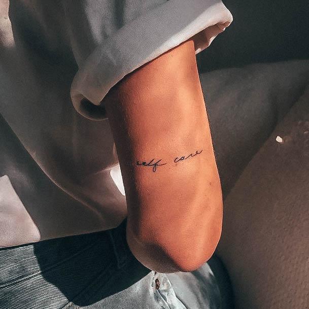 Delightful Tattoo For Women Self Love Designs