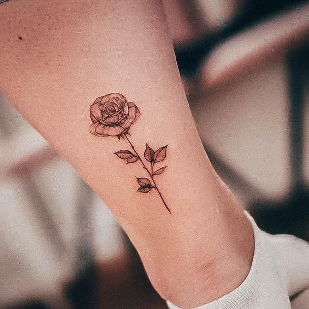 Delightful Tattoo For Women Simple Flower Designs