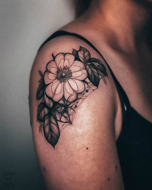 Delightful Tattoo For Women Small Spider Web Designs