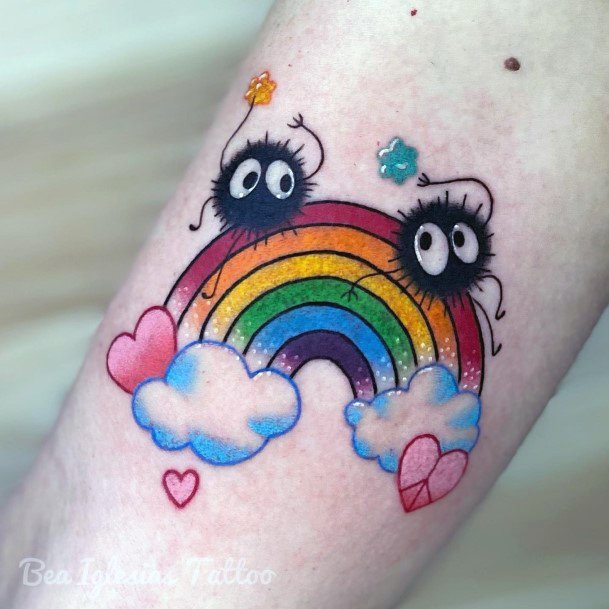 Delightful Tattoo For Women Susuwatari Designs