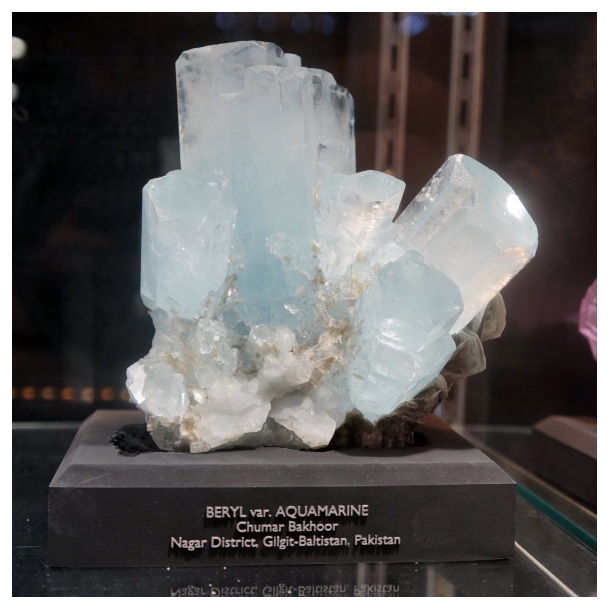 Denver Gem And Mineral Show Aquarmarine Beryl Var