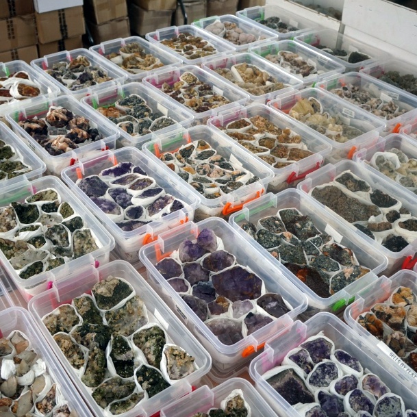 Denver Gem And Mineral Show Crystals By The Case