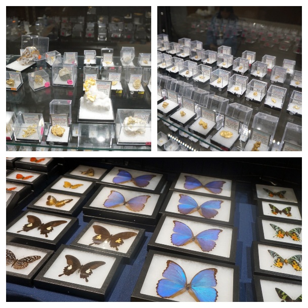 Denver Gem And Mineral Show Gold Butterflies