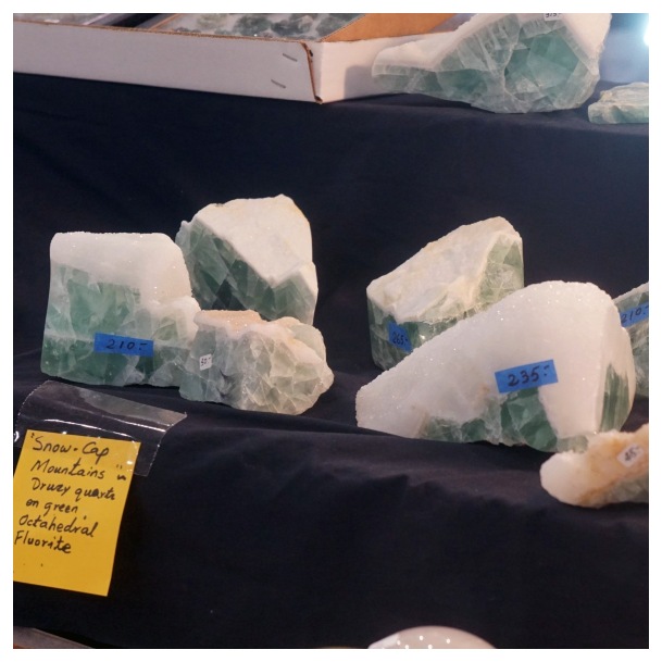 Denver Gem And Mineral Show Snow Cap Quartz