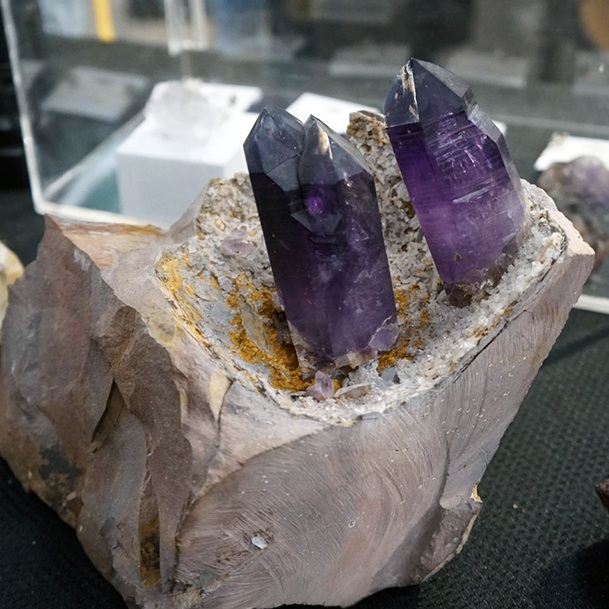 Denver Gem And Mineral Show Terminated Amethyst