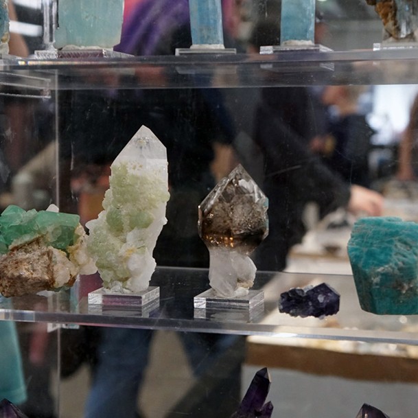 Denver Gem And Mineral Show Terminated Crystals
