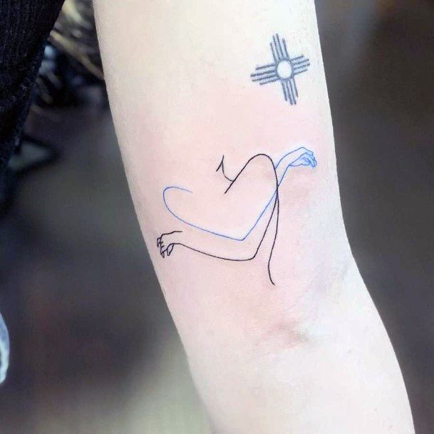 Depression Tattoo For Ladies