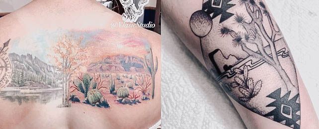 desert and mountain tattooTikTok Search