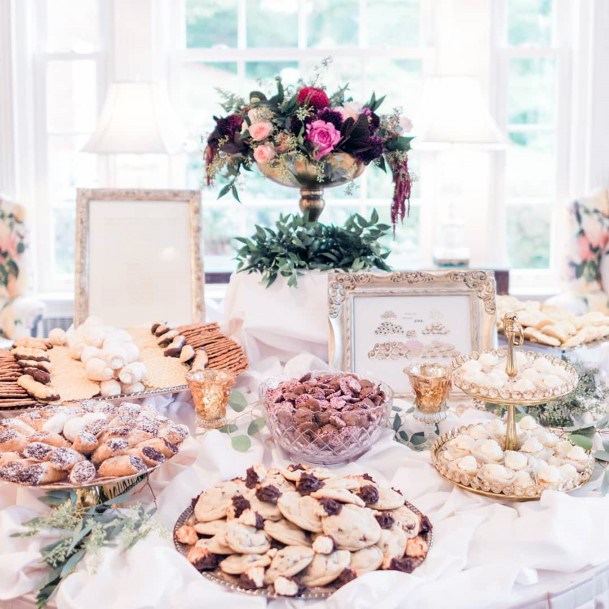 Dessert Setup Cheap Wedding Decorations