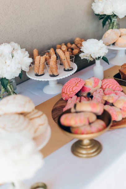 Dessert Setup Mexican Wedding Decorations