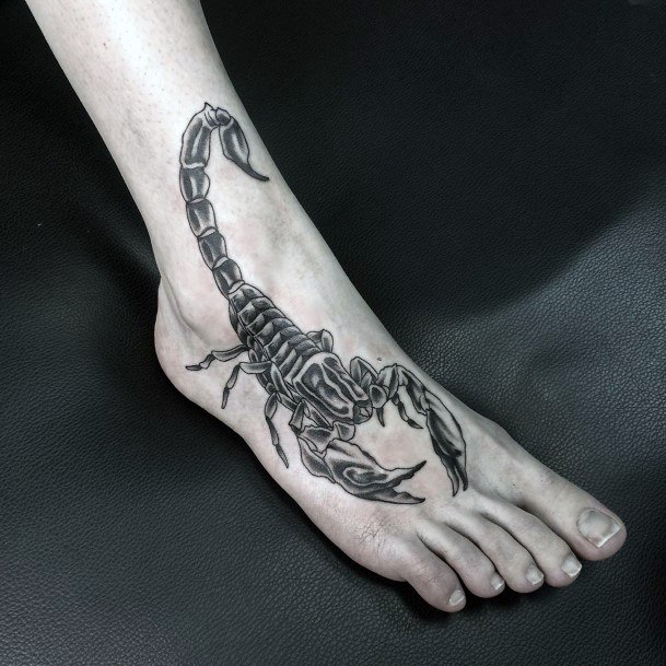 Detestable Scorpion Tattoo For Women