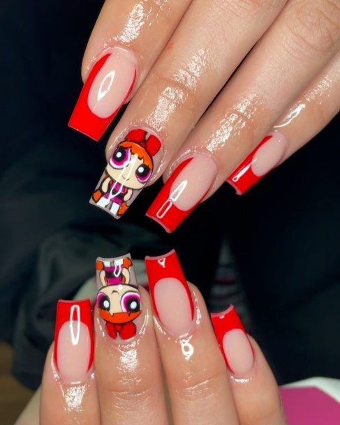 Dicartoon Females Cartoon Nail