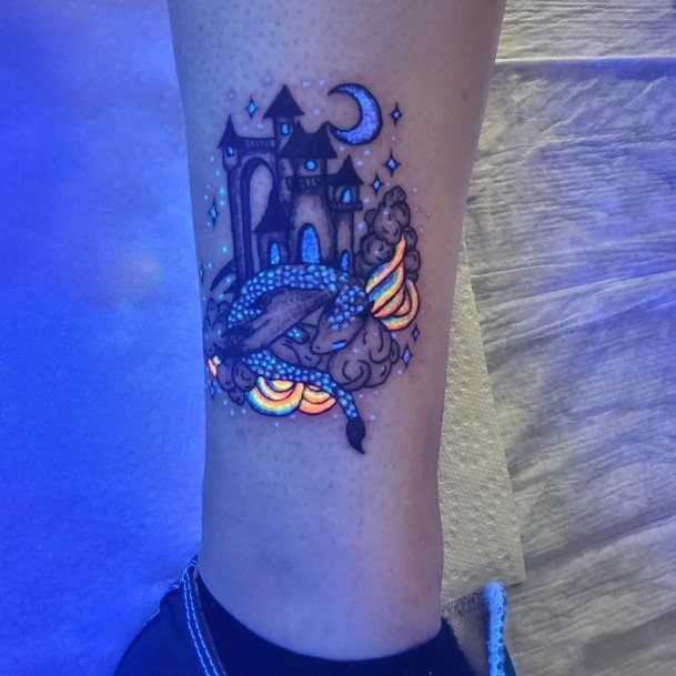 Dicastle Females Castle Tattoo