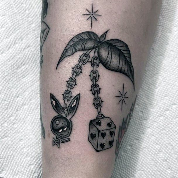 Dice Womens Tattoo Ideas