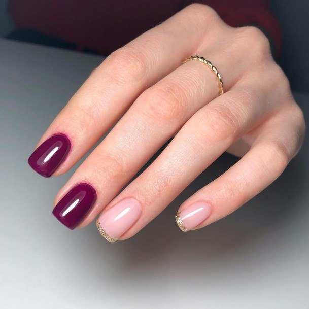 Dideep Purple Females Deep Purple Nail