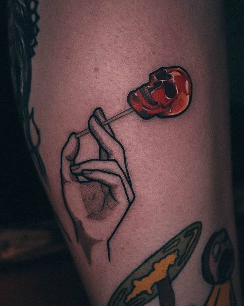 Dilollipop Females Lollipop Tattoo