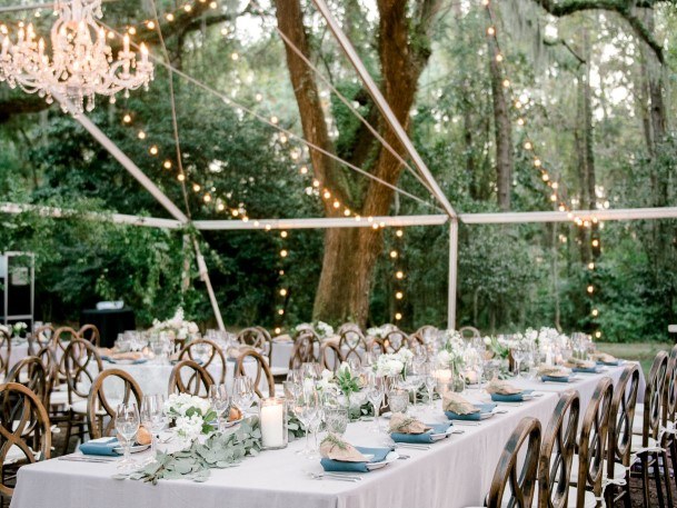 Dinning Tables Backyard Wedding Ideas