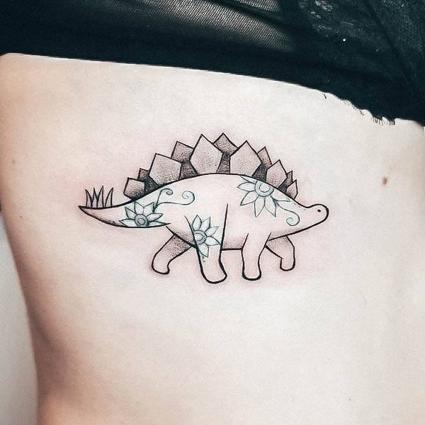 Dinosaur Tattoo For Ladies