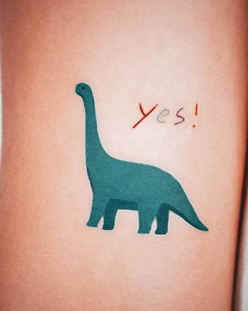 Dinosaur Tattoo Ideas For Girls