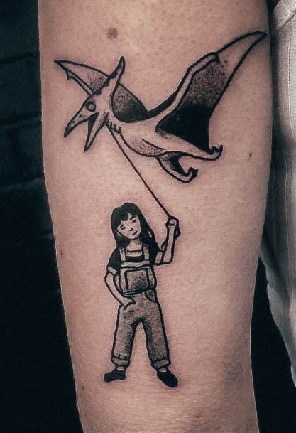 Dinosaur Womens Tattoos