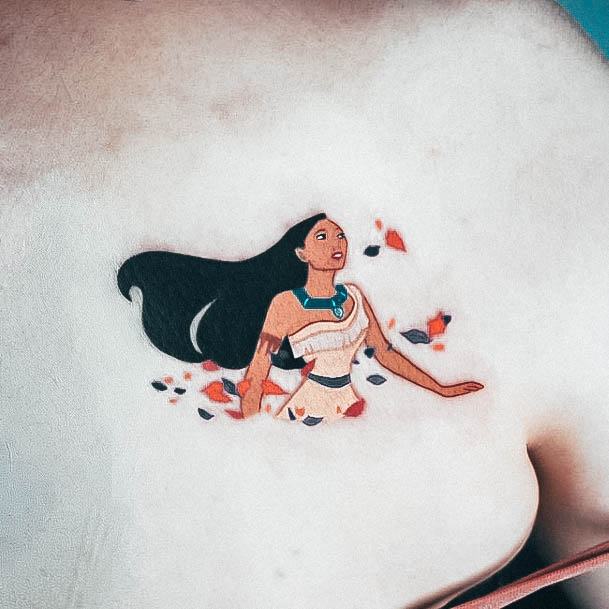 Disney Princess Girls Tattoo Ideas
